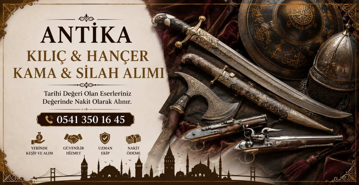 Antika Kılıç & Hançer & Kama & Silah Alımı