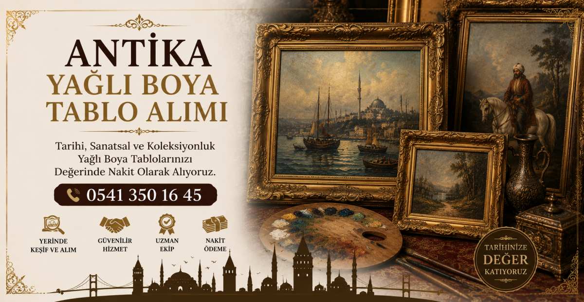 Antika Yağlı Boya Tablo Alımı