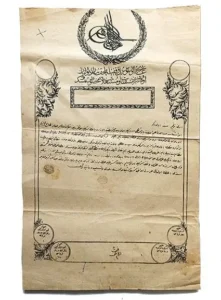 Osmanlı Belge Alımı