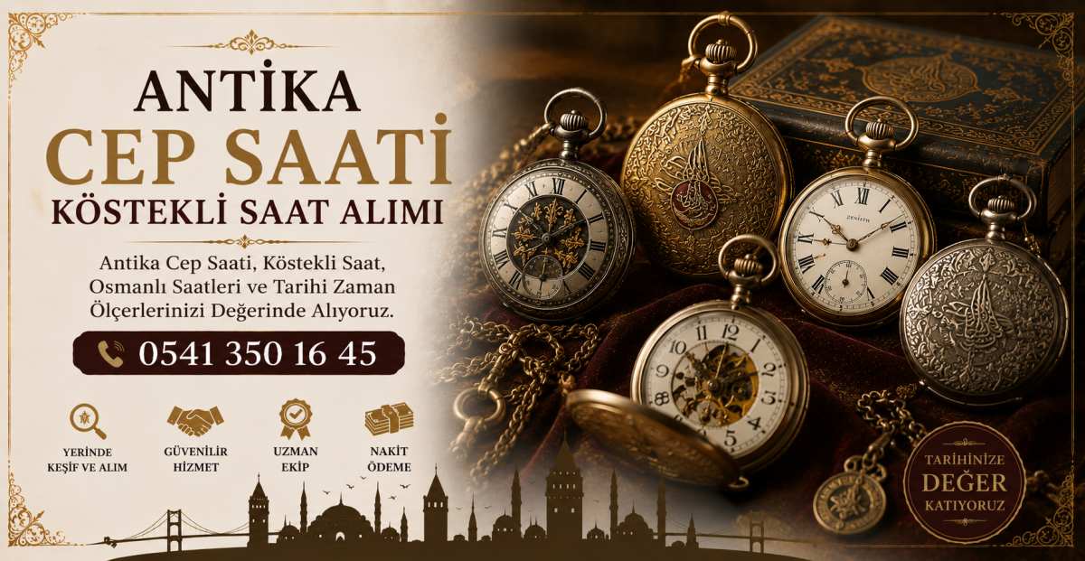 Antika Cep Saati, Köstekli Saat Alımı