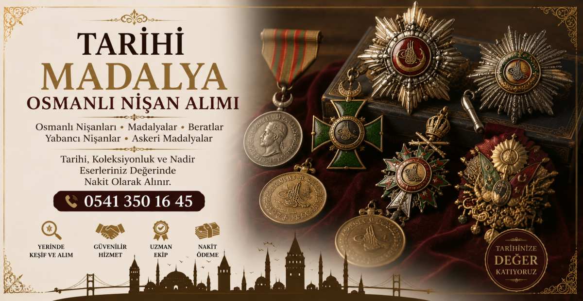 Tarihi Madalya, Osmanlı Nişan Alımı