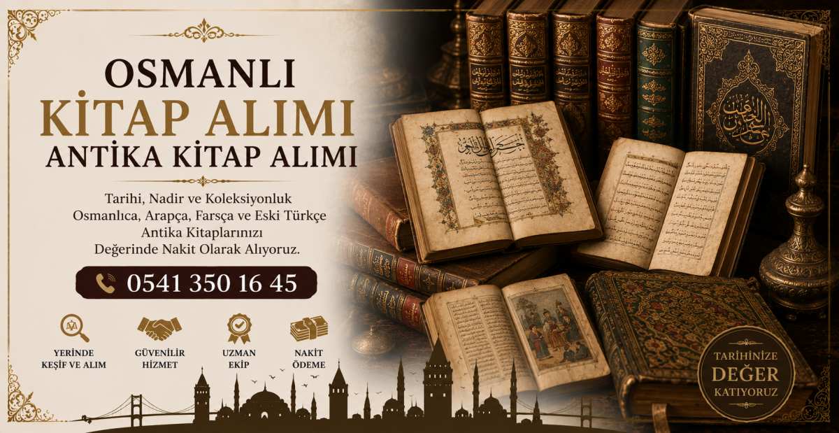 Osmanlı Kitap Alımı, Antika Kitap Ekspertiz